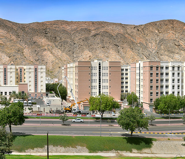 Wadi Kabir Township in Oman (2011)